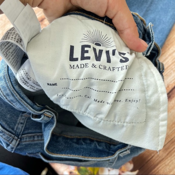 Levi’s SLIVER HIGH RISE SKINNY JEANS Stretch denim Ankle Length Size 25 x 30 - Picture 10 of 15